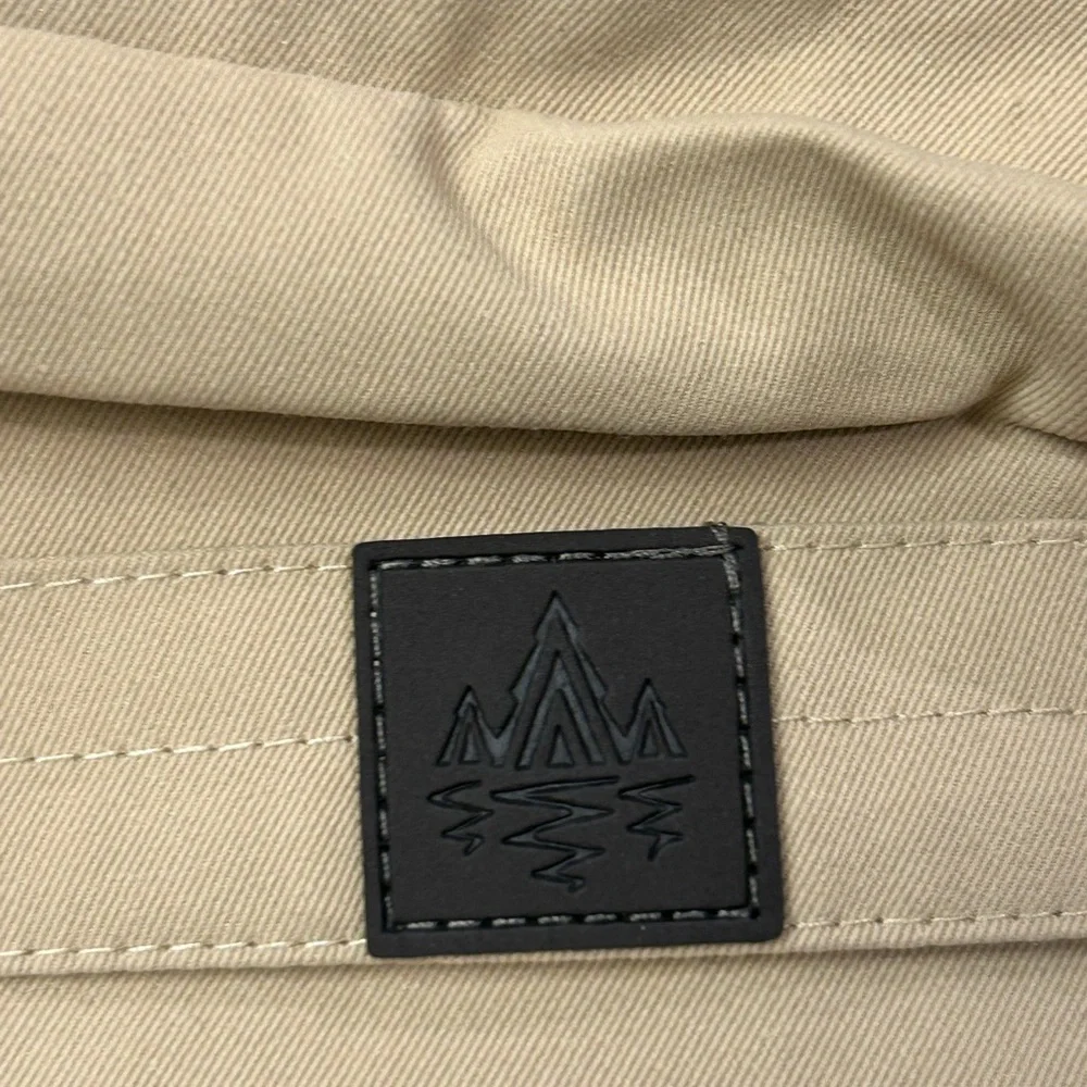RAINFOREST Men's Drylander Tech Khaki Chore Jacket NWT L Water‎ Wind Resistant